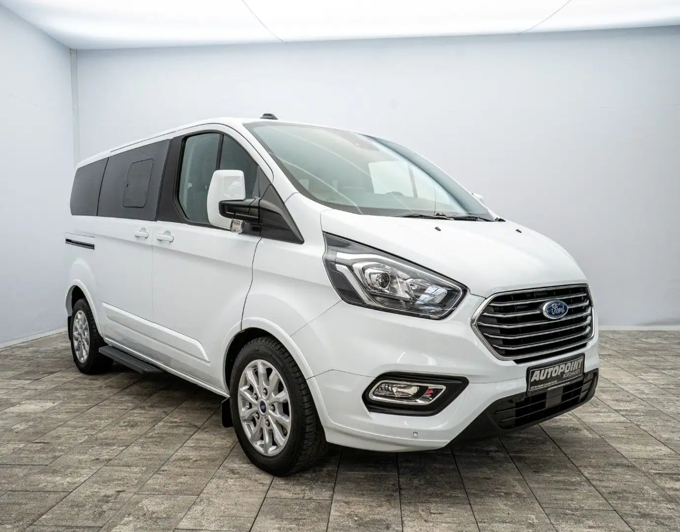Ford Tourneo Custom 320 L1 Titanium X Garantie 02.29 Blanc - 2