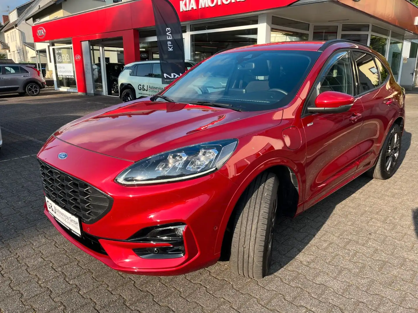 Ford Kuga PHEV ST-Line X, Leder, Navi, Kamera, BLIS Rot - 1
