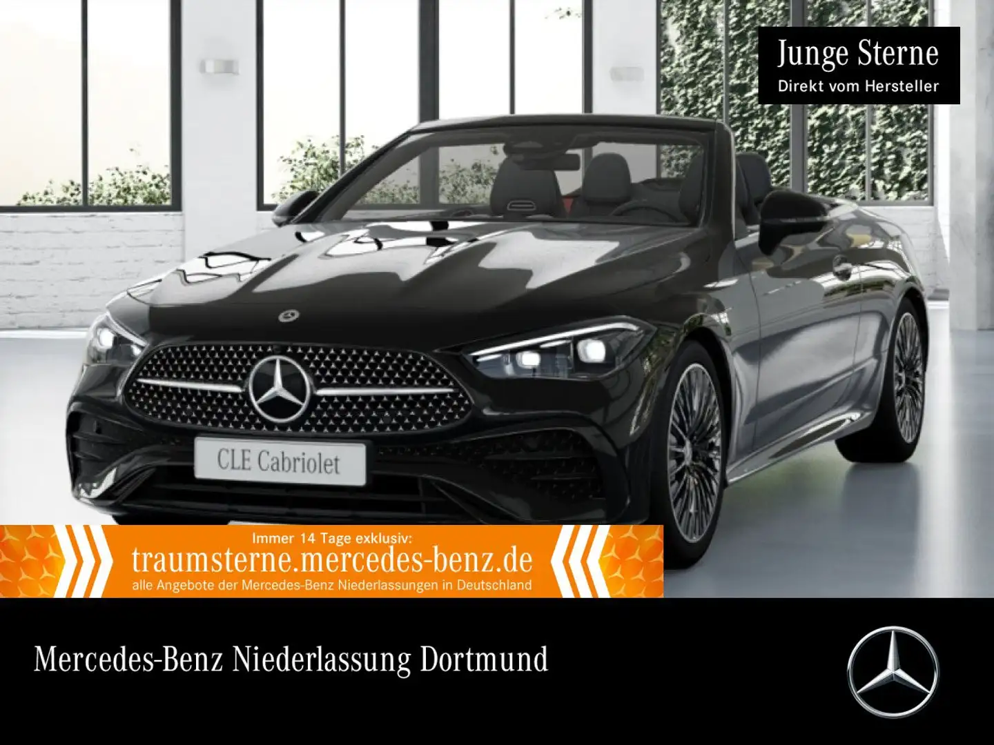 Mercedes-Benz CLE 200 AMG+NIGHT+360+BURMESTER+TOTW+KEYLESS+9G Schwarz - 1