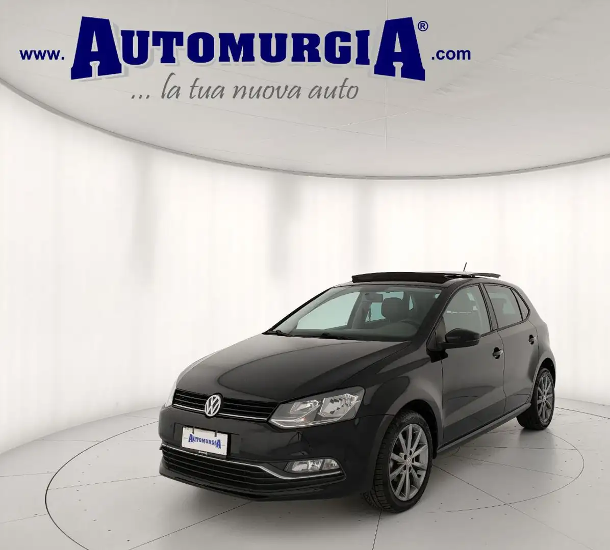 Volkswagen Polo 1.2 TSI 5p Fresh BlueMotion Techn Tetto Apribile Nero - 2