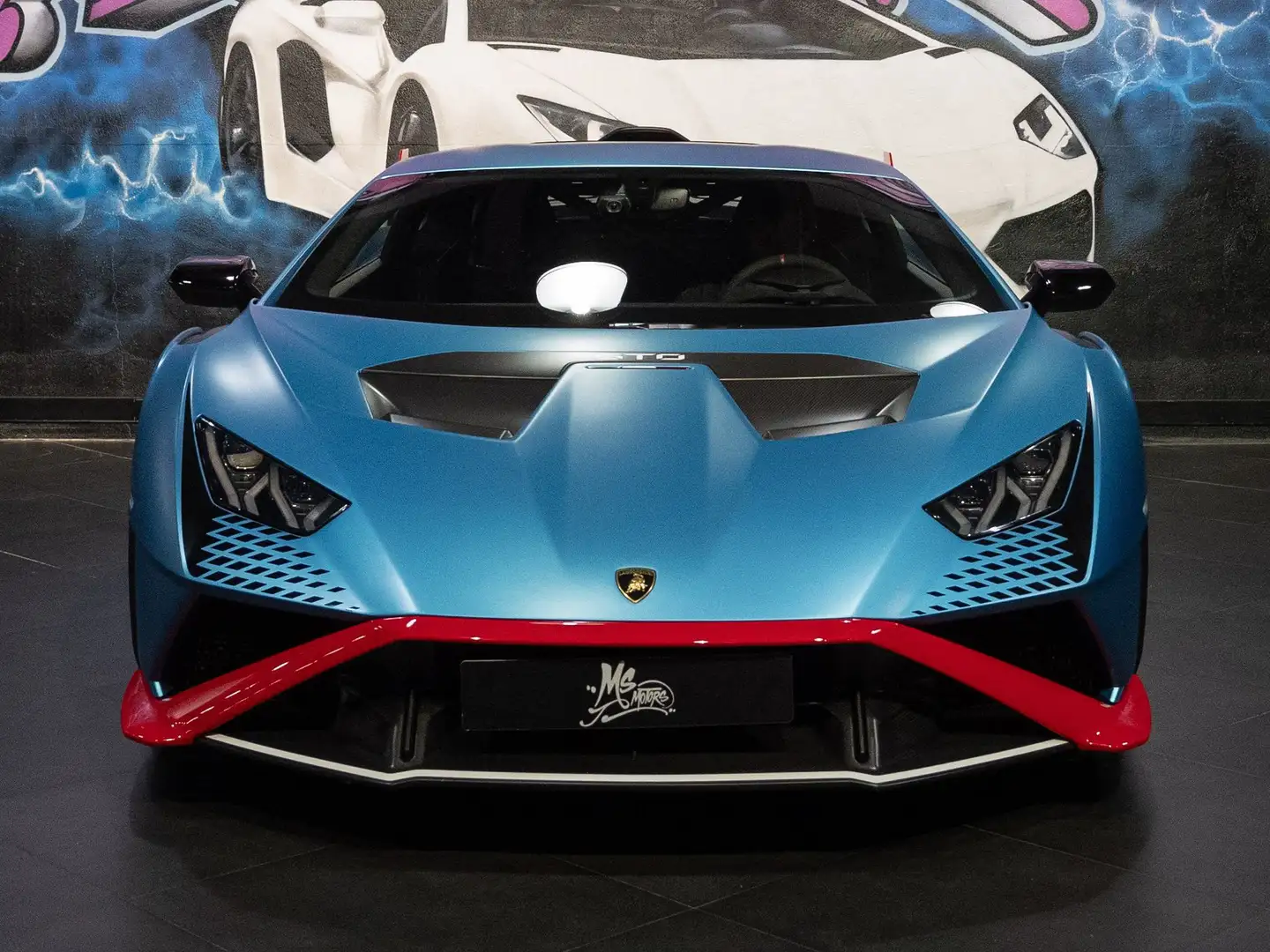 Lamborghini Huracán STO Blau - 2