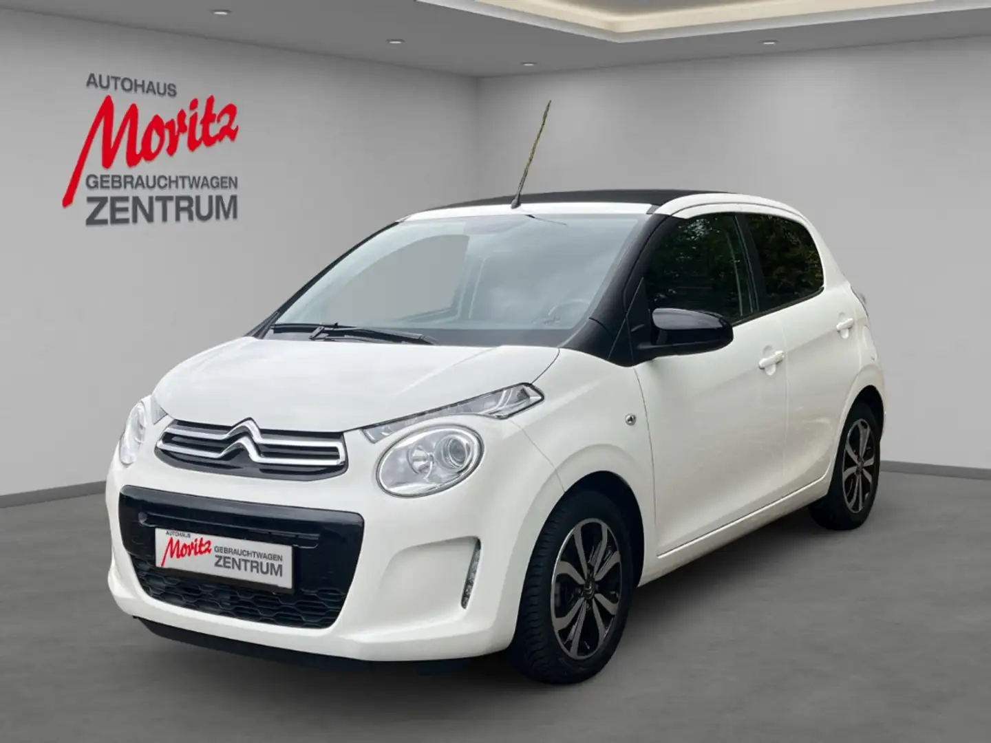 Citroen C1 1.0 VTi Airscape Shine *FALTDACH!* Weiß - 1