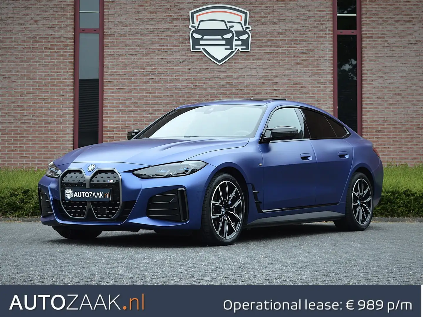 BMW i4 M50 xDrive Gran Coupé | M Carbon | BTW Blau - 1