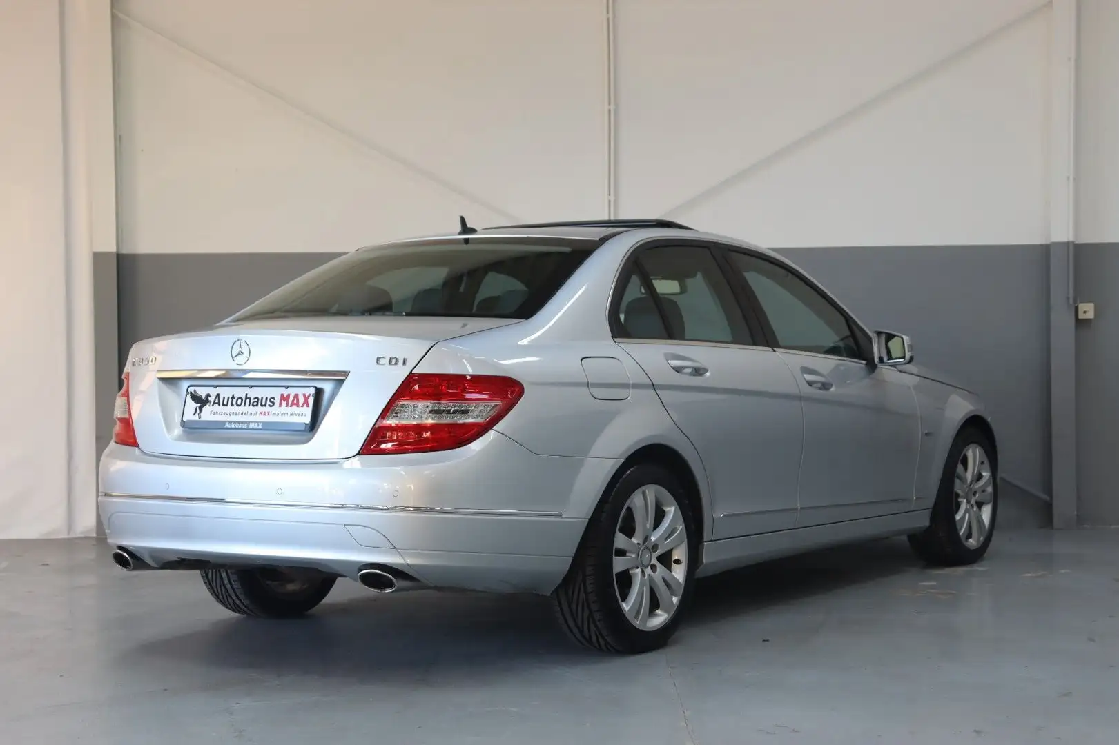 Mercedes-Benz C 350 CDI BlueEfficiency~SZH~PDC~MFL~wenig KM Silber - 2