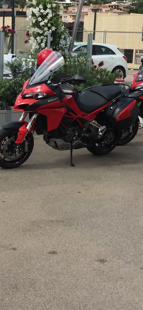 Ducati Multistrada 1200 Mit Seitenkogfer Roşu - 1