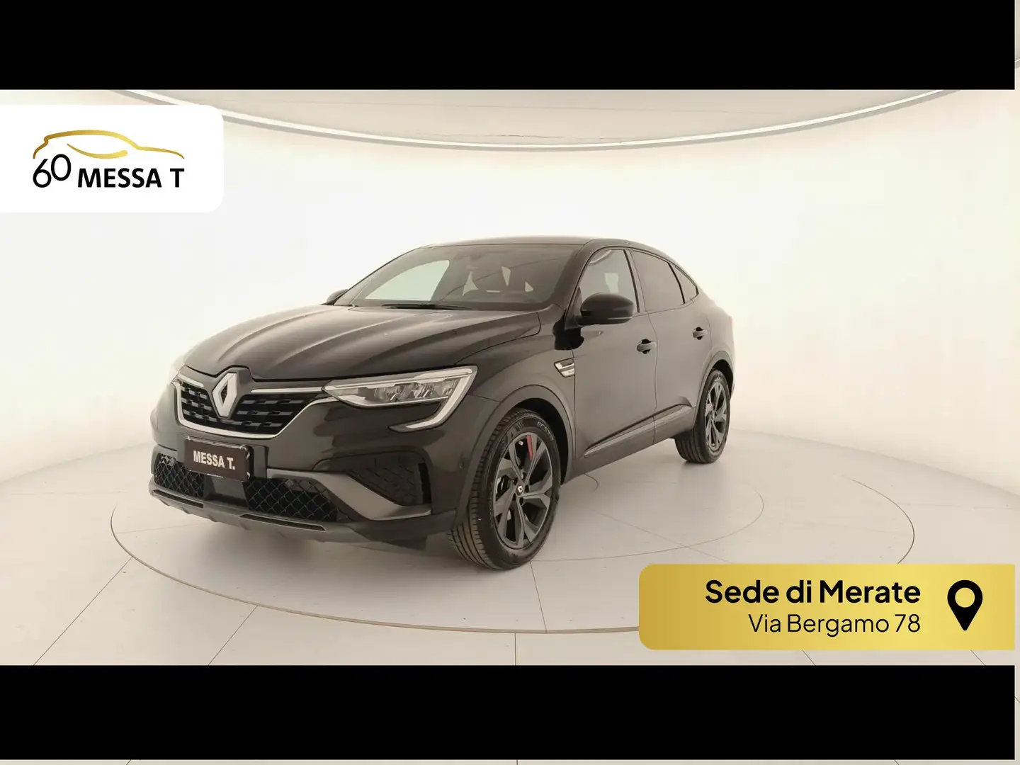 Renault Arkana 1.6 E-Tech full hybrid R.S. Line 145cv Zwart - 1
