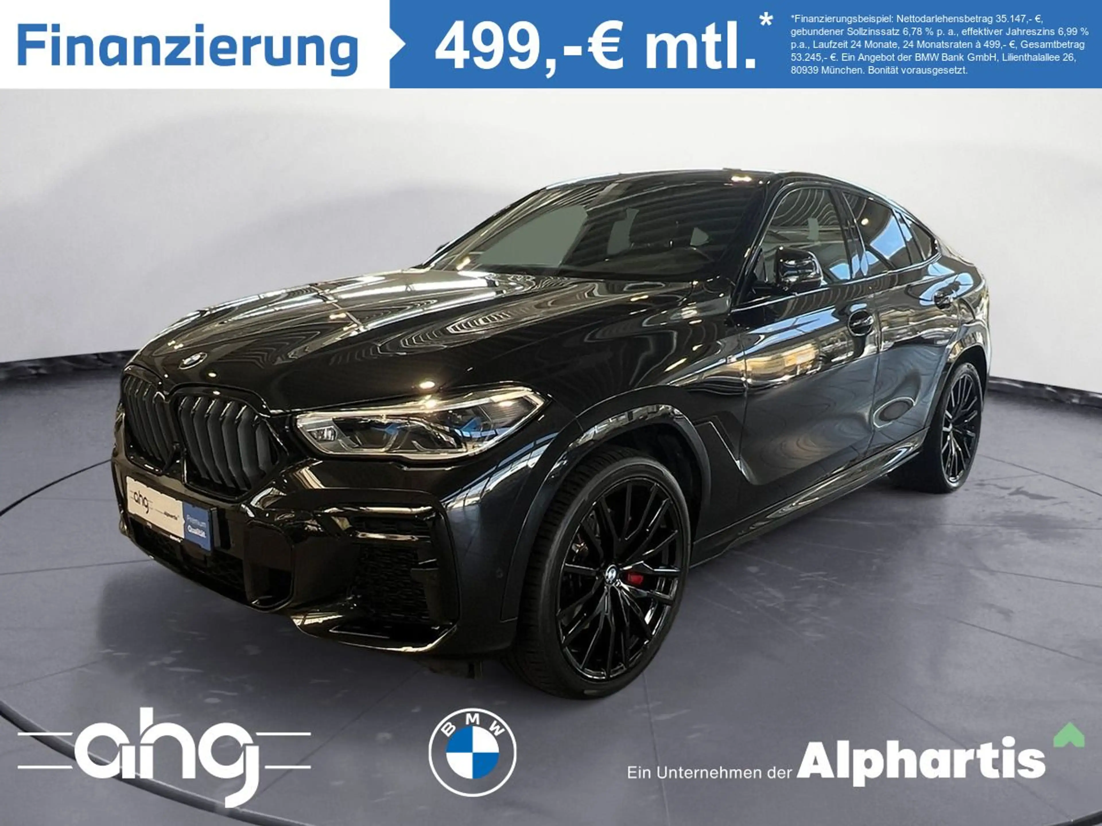 BMW X6 xDrive30d M Sport Laser Head UP 22'