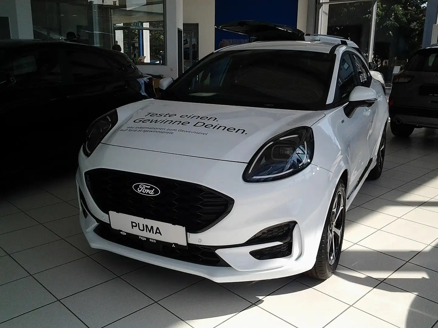 Ford Puma 1,0 EcoBoost Hybrid ST-Line Weiß - 1