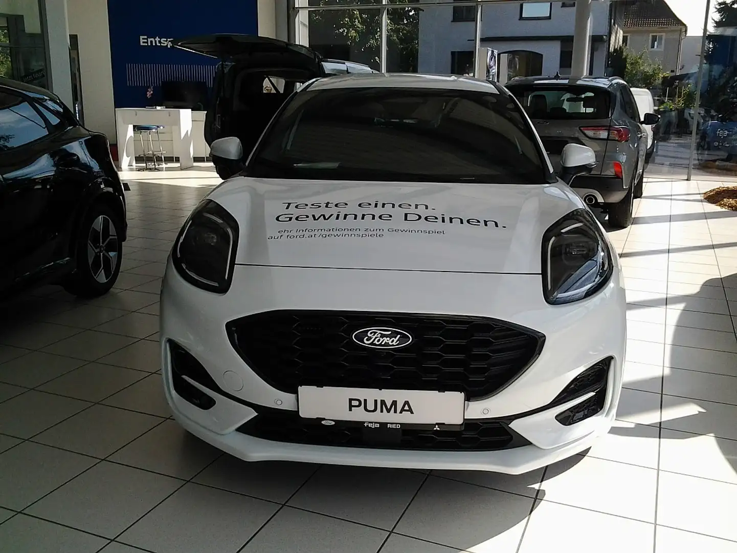 Ford Puma 1,0 EcoBoost Hybrid ST-Line Weiß - 2
