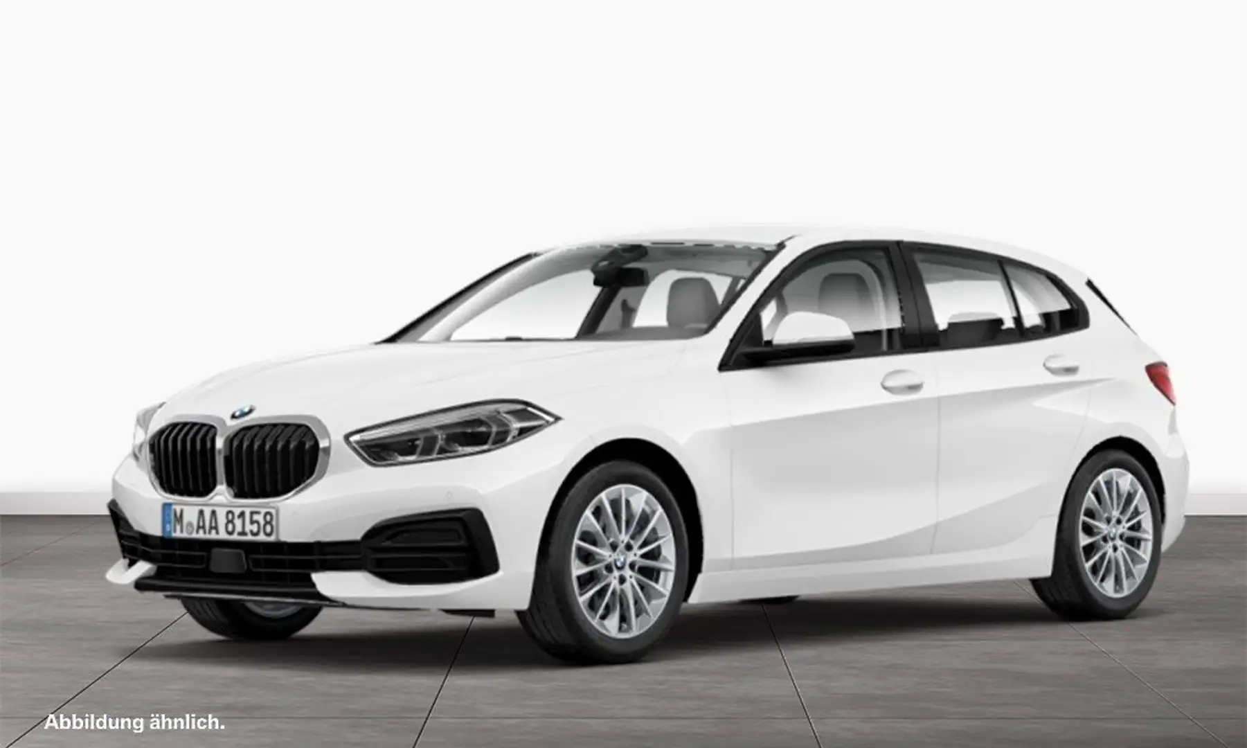 BMW 118 d Advantage AHK DAB LED WLAN Tempomat Weiß - 1