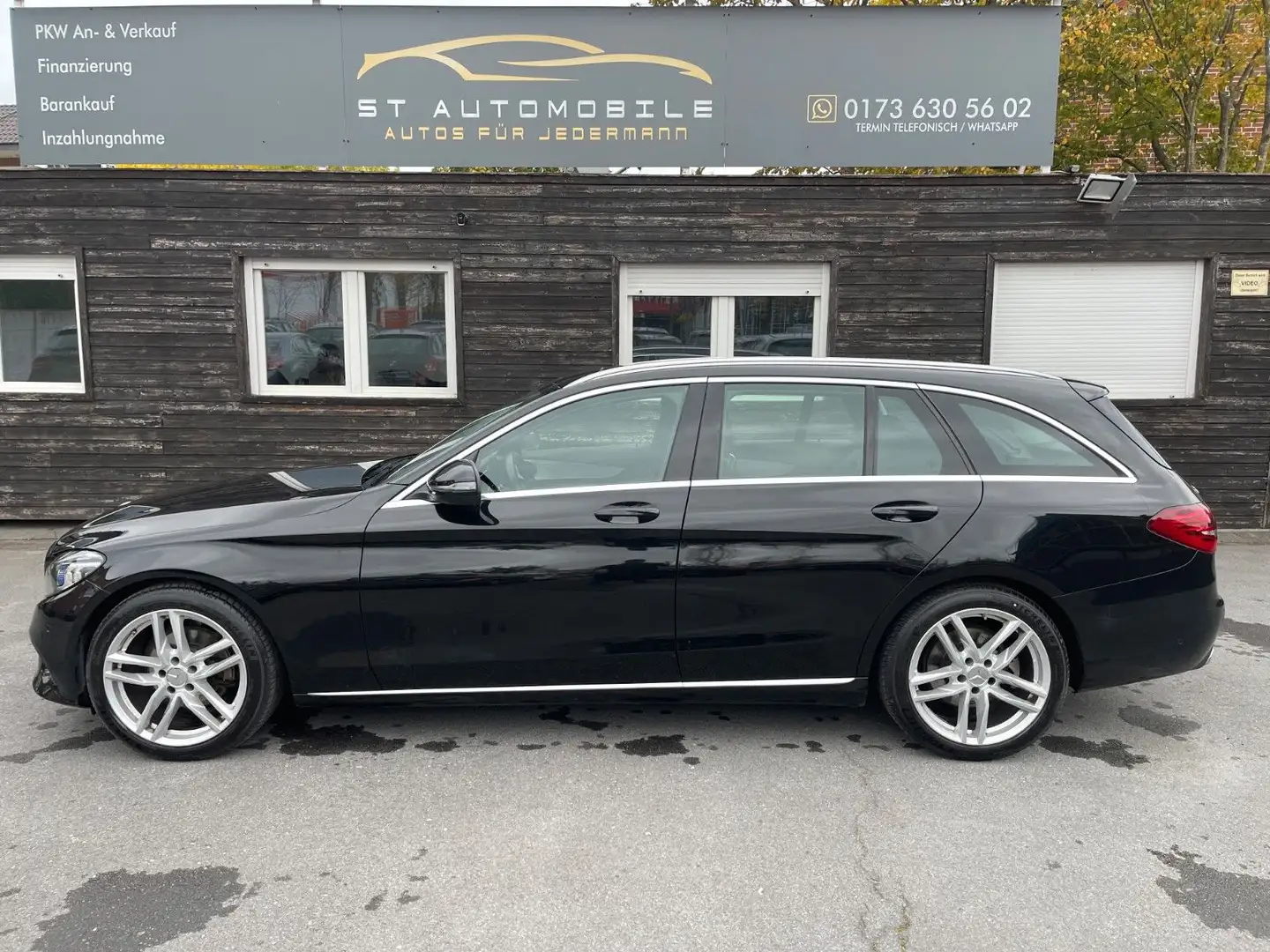 Mercedes-Benz C 220 d T LA*TOT*KAMERA*MULTIBEAM*AHK*CARPLAY*LED Schwarz - 2