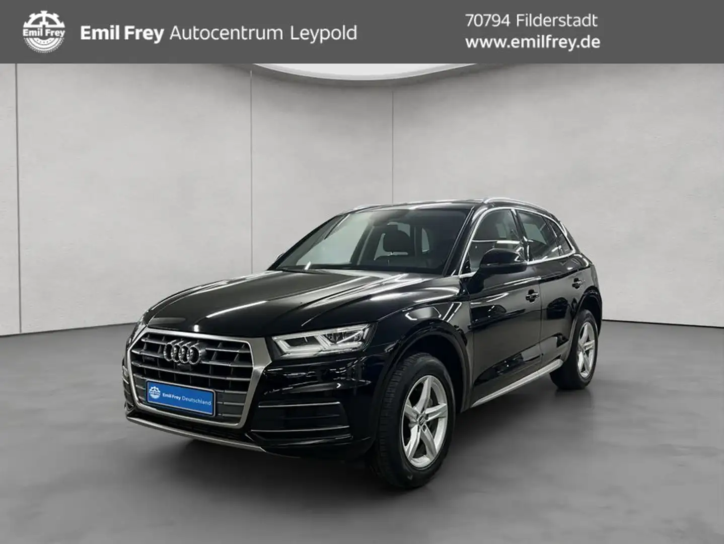 Audi Q5 45 TFSI quattro S tronic sport AHK Pano Navi Fekete - 1