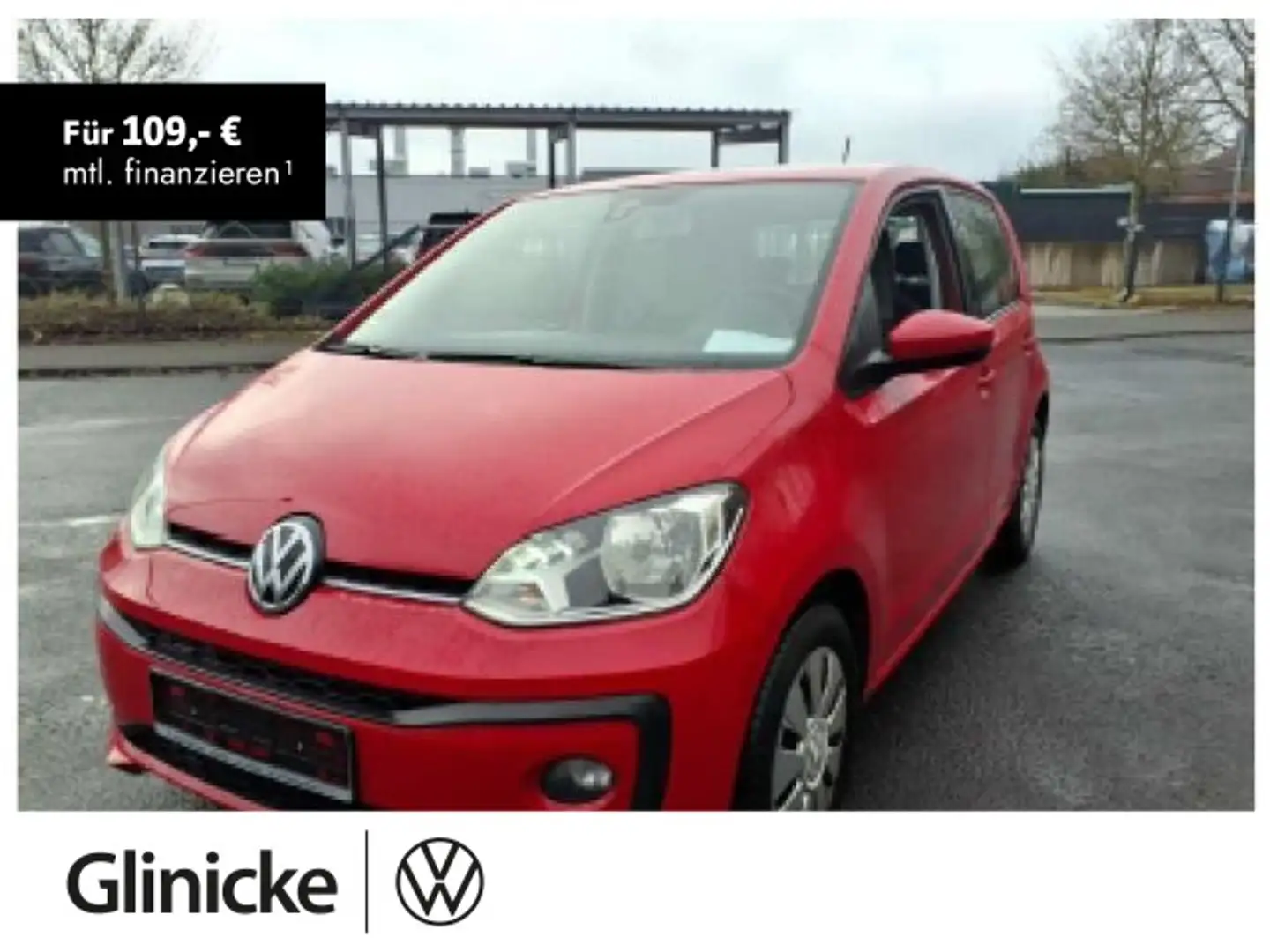 Volkswagen up! 1.0 Start-Stopp move up! Rot - 1