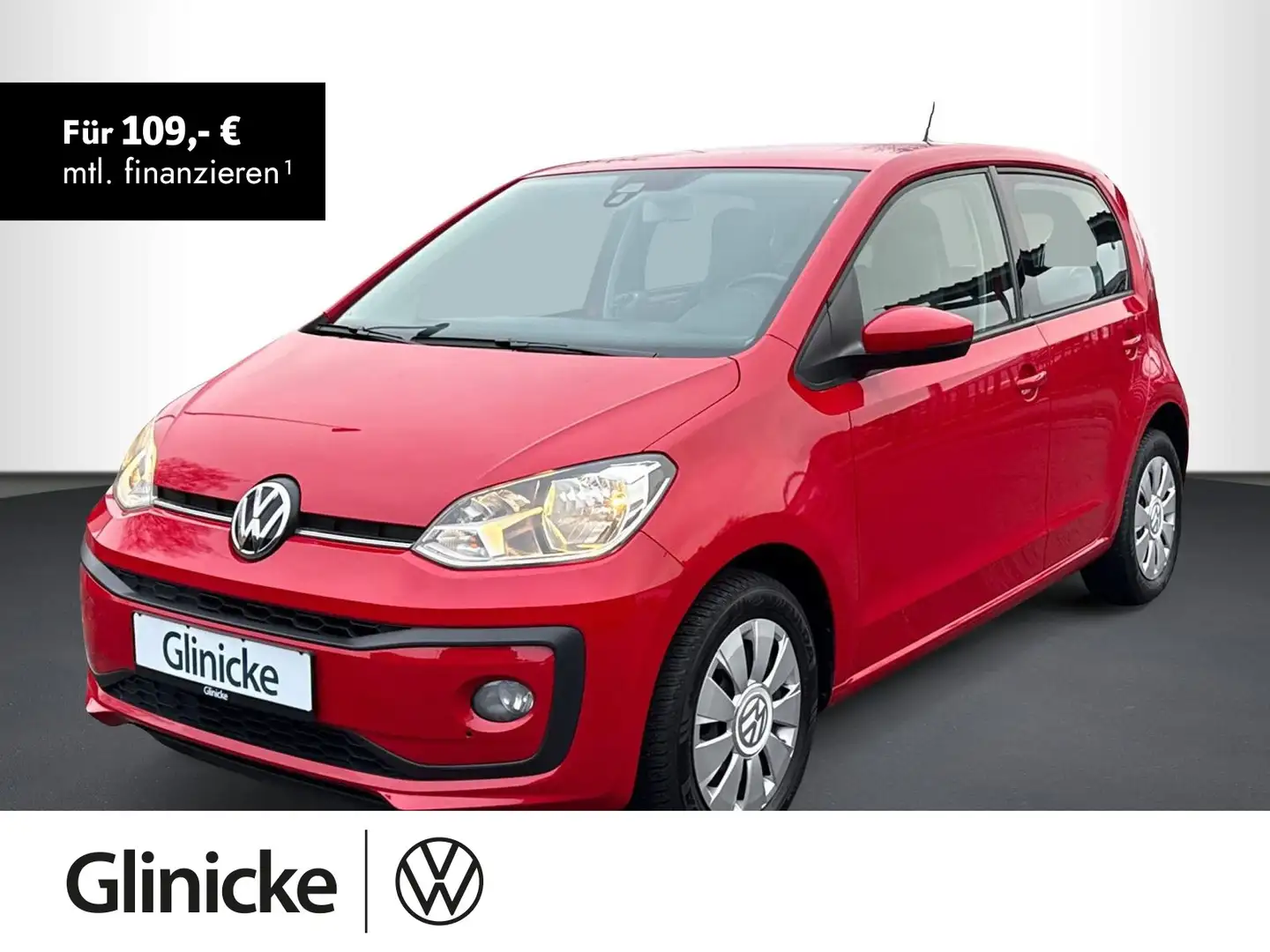 Volkswagen up! 1.0 Start-Stopp move up! Rot - 1