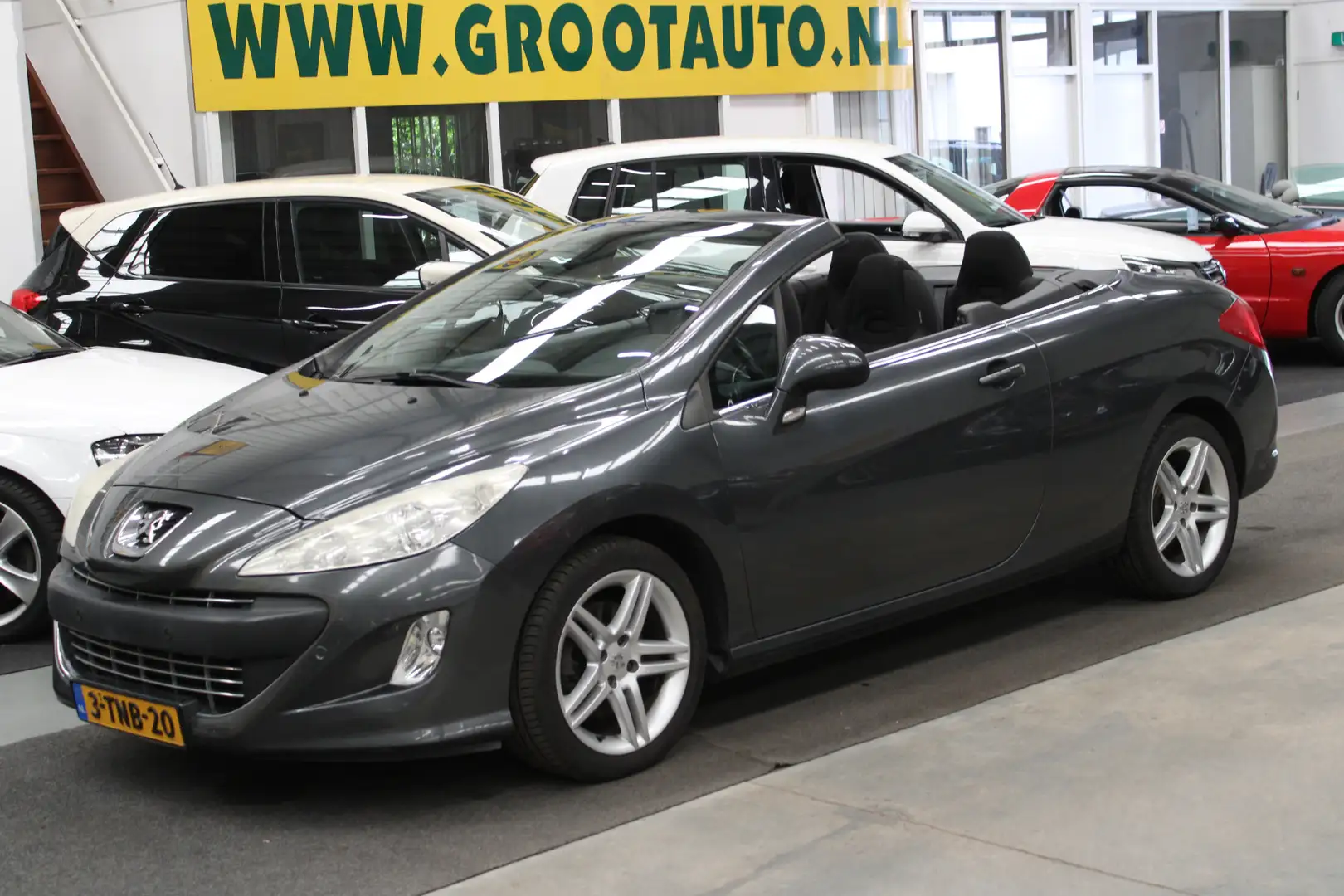 Peugeot 308 CC 1.6 THP Sport Pack Automaat Airco, Cruise contr Grijs - 1