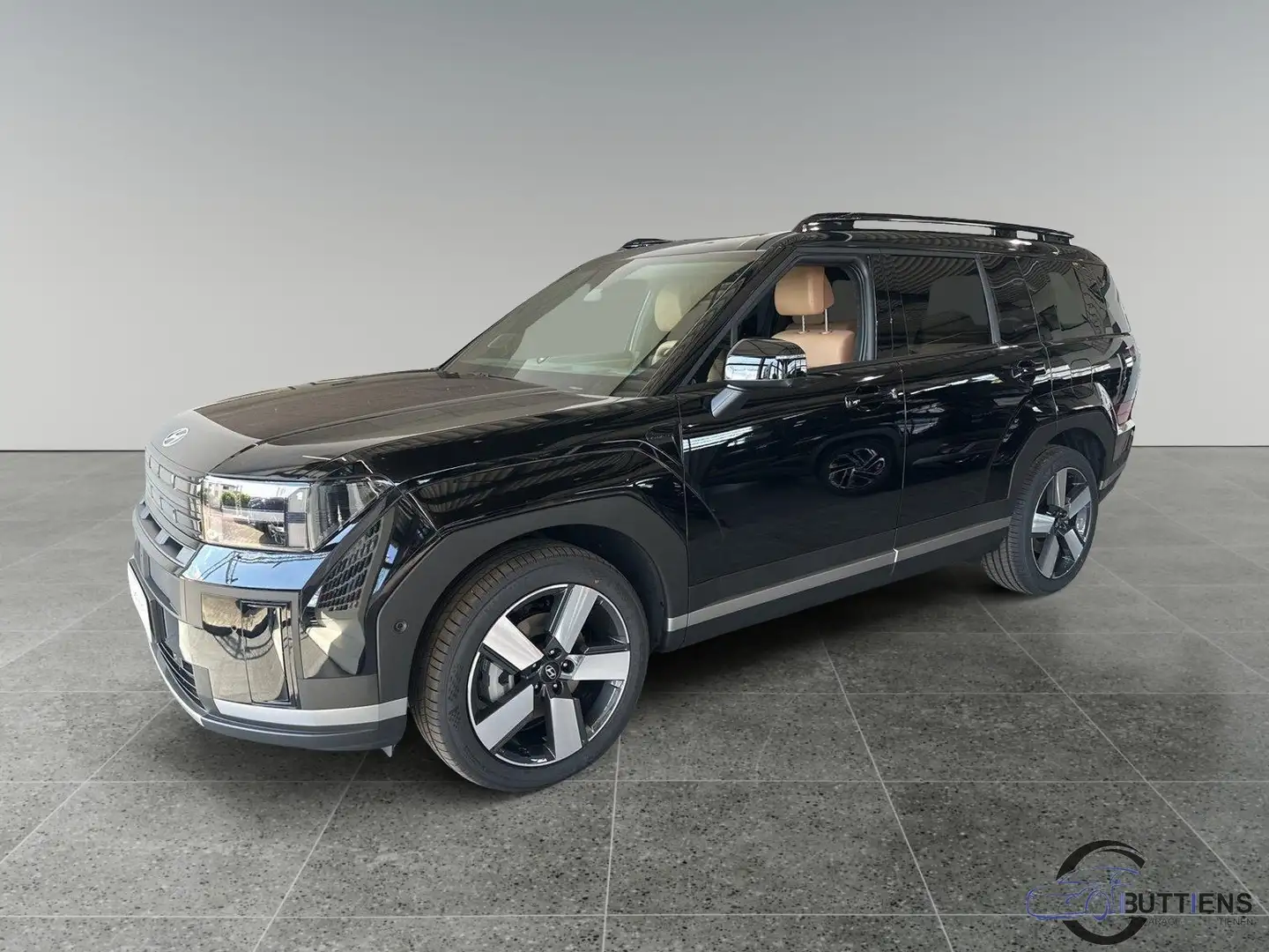 Hyundai SANTA FE T-GDi HEV Luxury Schwarz - 1