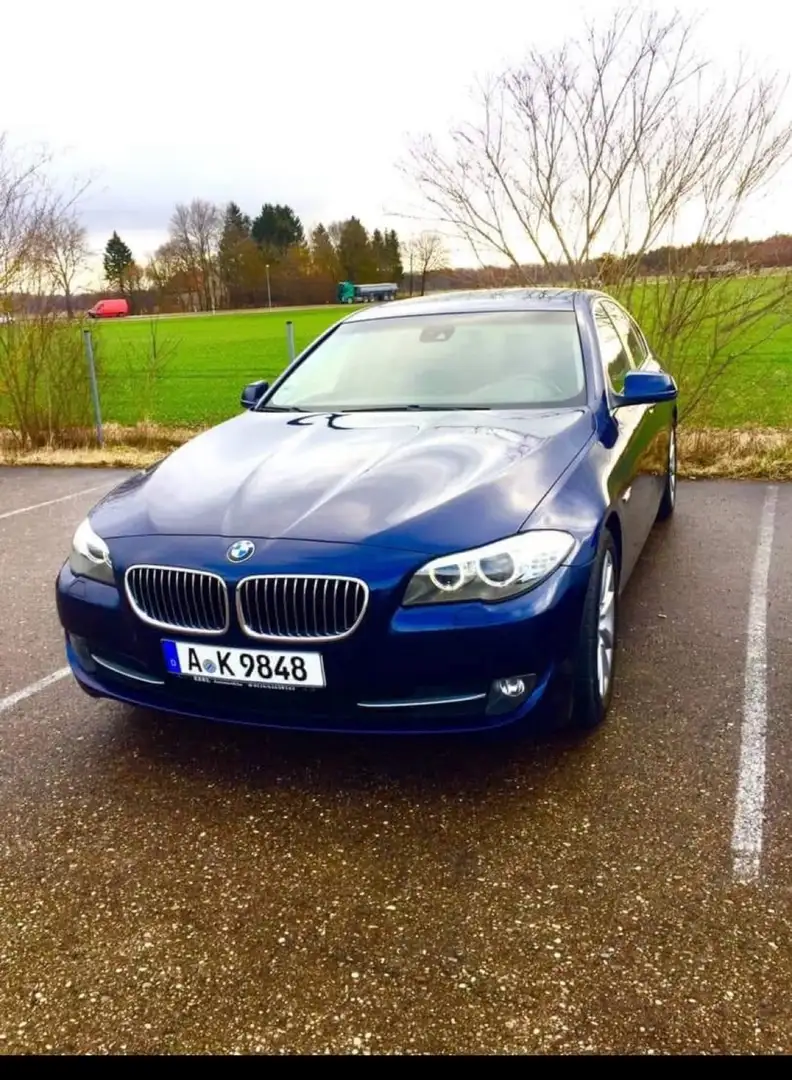 BMW 525 525d Blau - 1