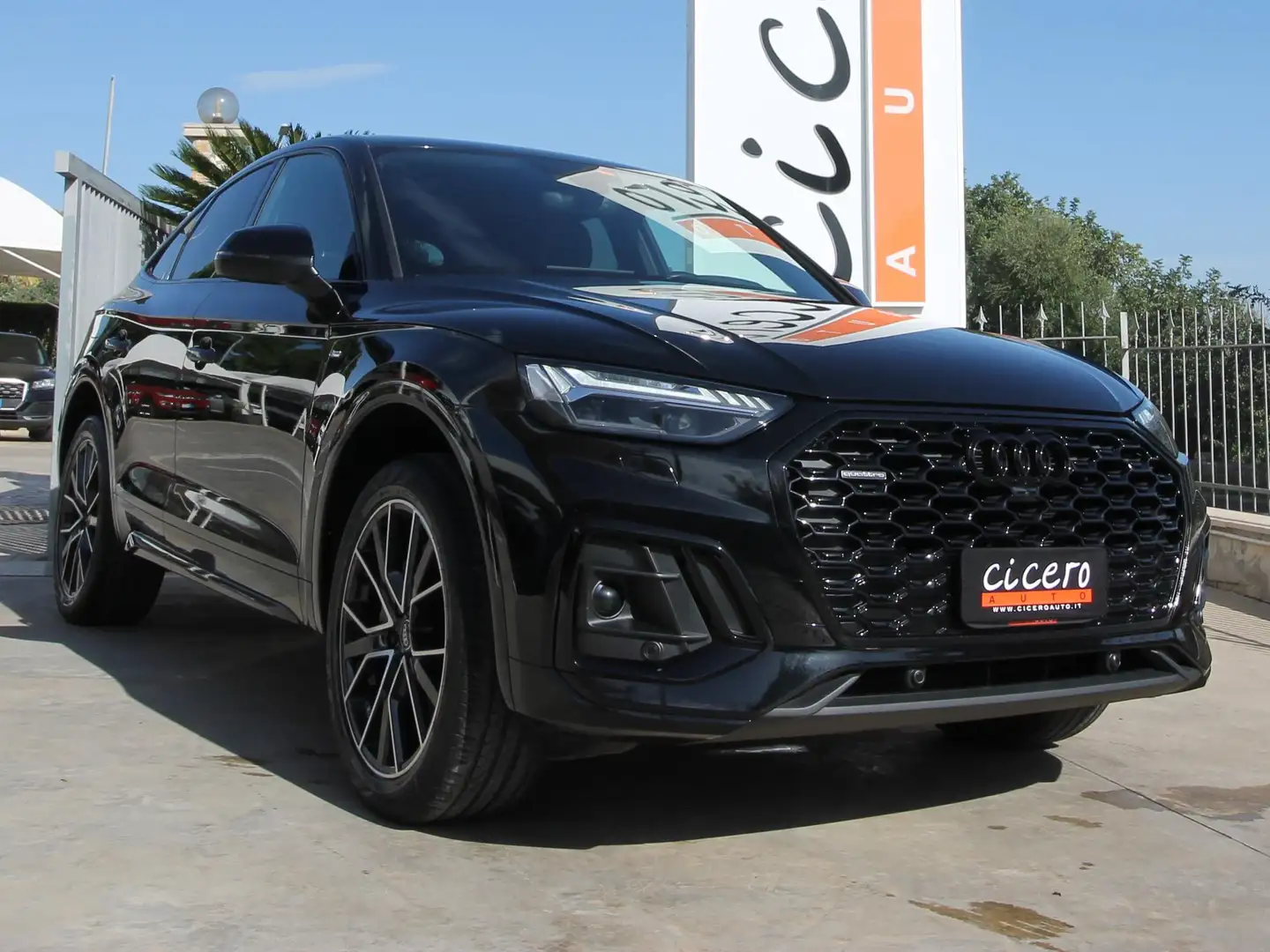 Audi Q5 Sportback 40 tdi mhev S line Plus quattro s-tronic Noir - 1