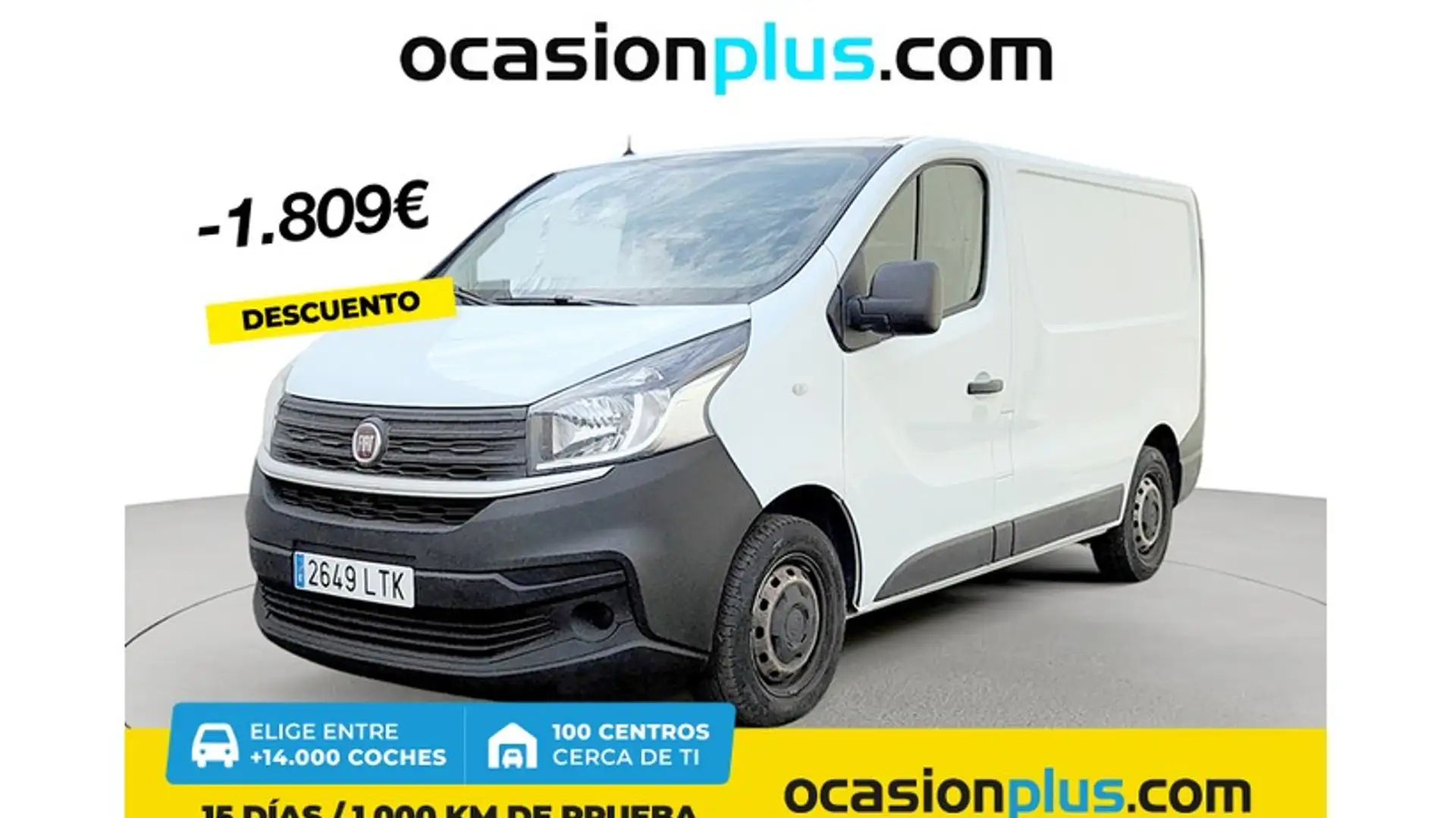 Fiat Talento Fg. 2.0 Mjt S&S Corto 1,2 88kW Blanc - 1