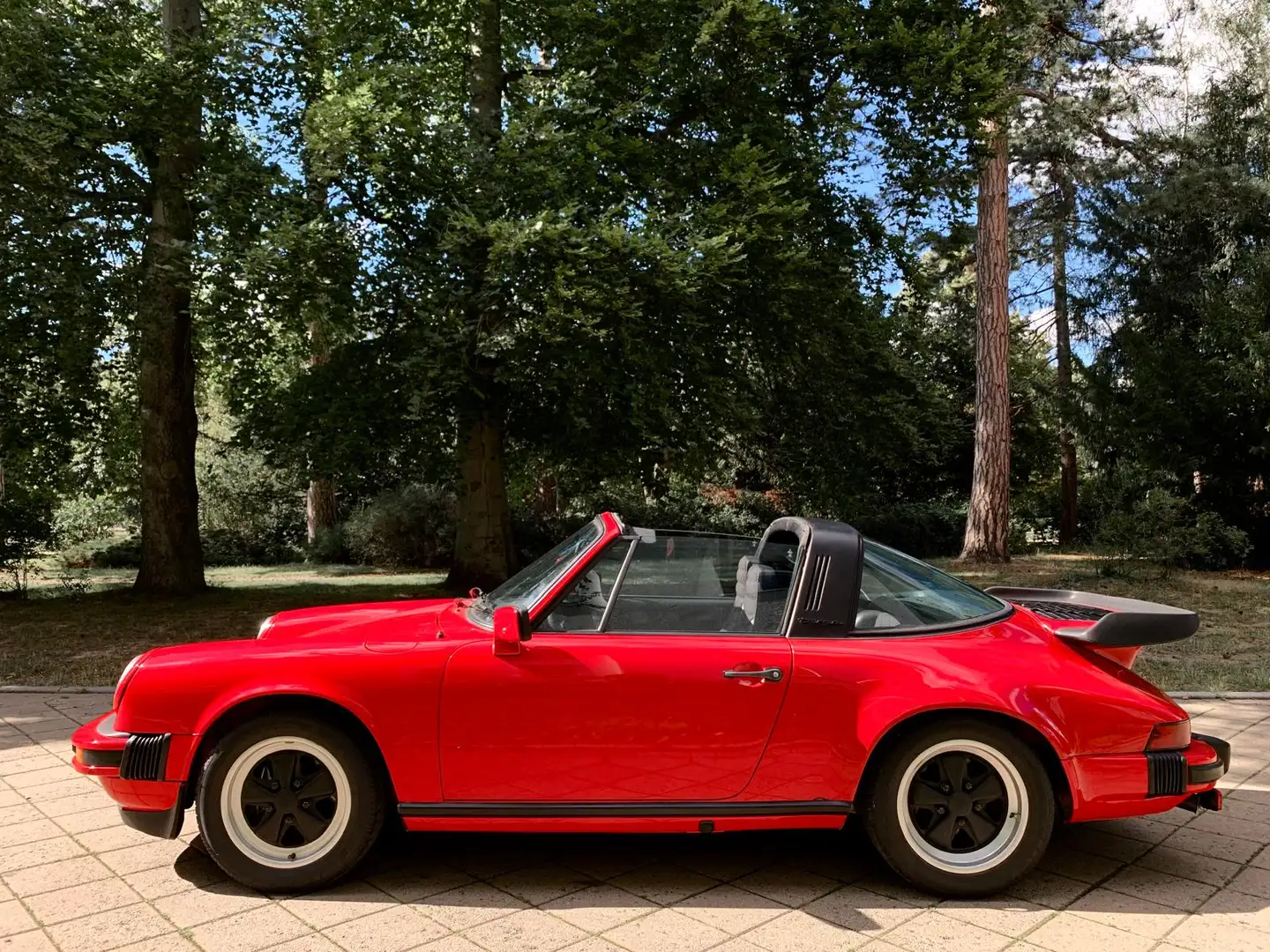 Porsche 930 911 SC 3.0 Targa | rostfrei | Motor revidiert | Deutsche Erstauslieferung | 2 Besitzer Rot - 1