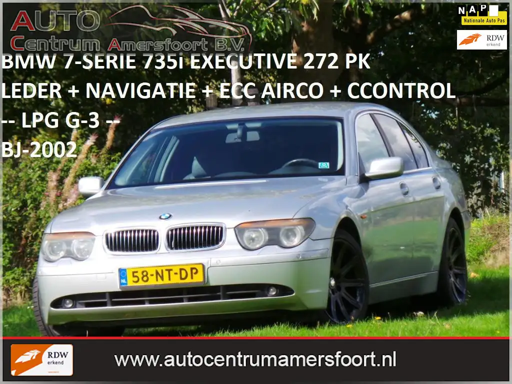 BMW 735 2002 из Европы — купить под ключ