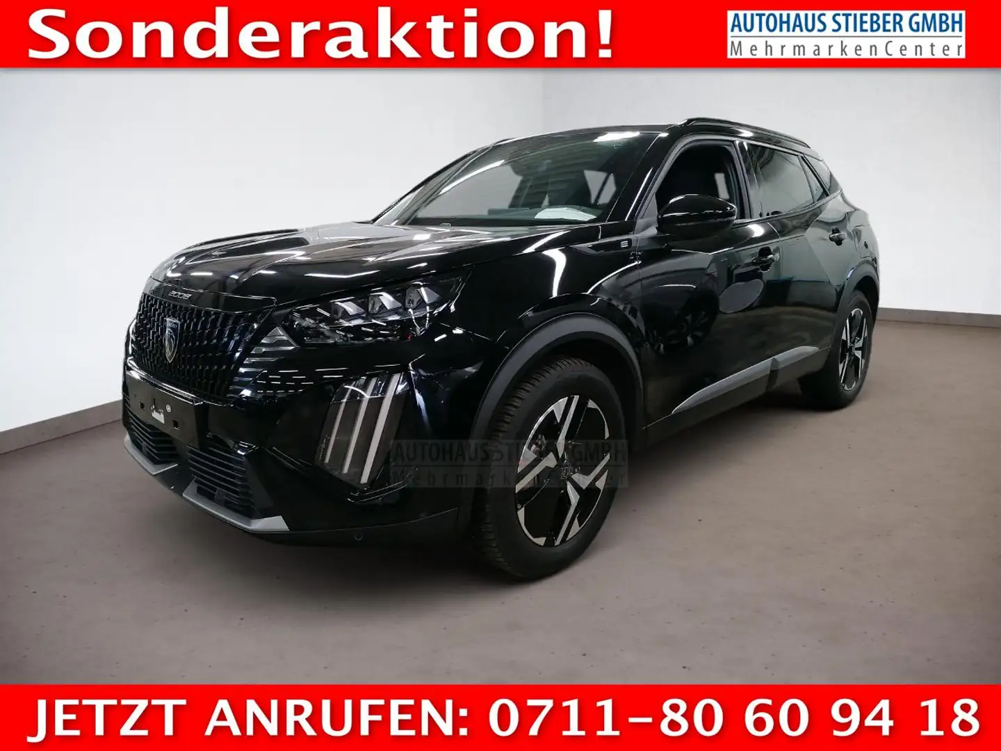 Peugeot 2008 GT NAVI+KEYLESS+RFK+EPH 100 kW (136 PS), Automa... Negru - 1