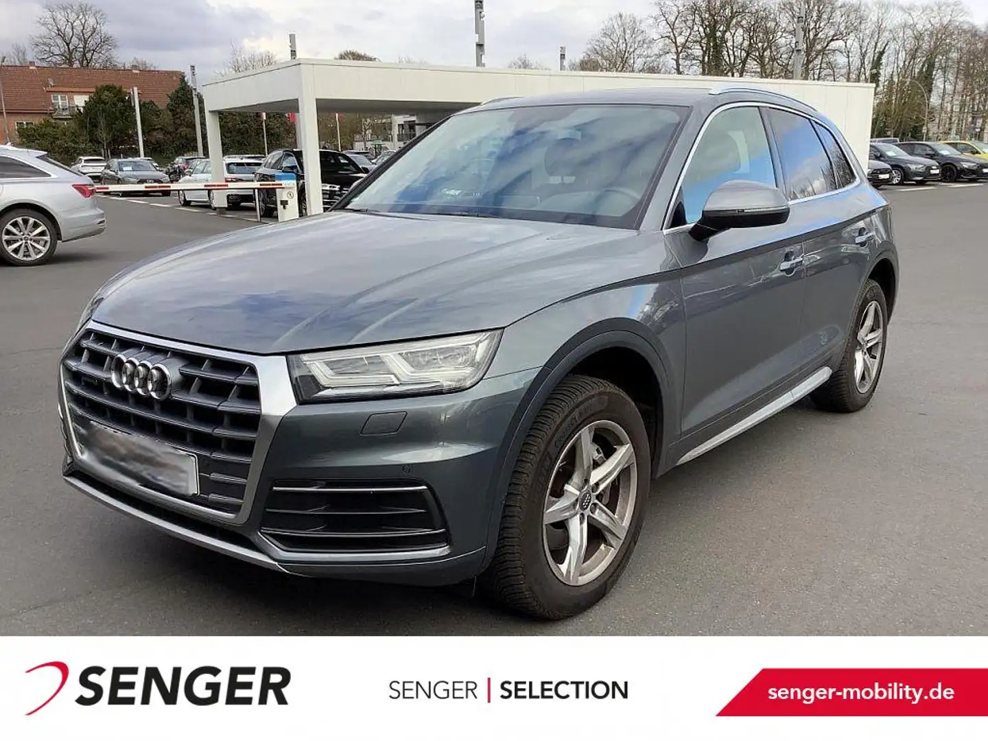 Audi Q5 Sport 40 TDI quattro Sitzhzg. MMI LED AHK Grau - 1
