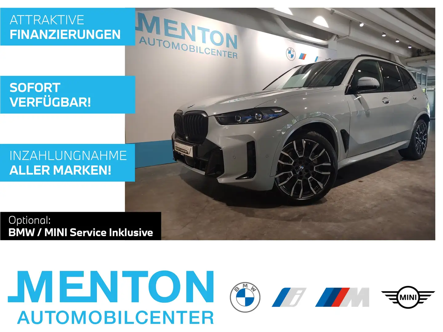 BMW X5 xDrive30d M Sportpaket HiFi DAB LED Shz Grau - 1