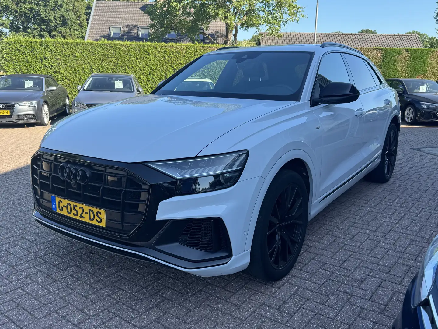 Audi Q8 55 TFSI quattro Pro Line Plus / Trekhaak / Panoram Wit - 1