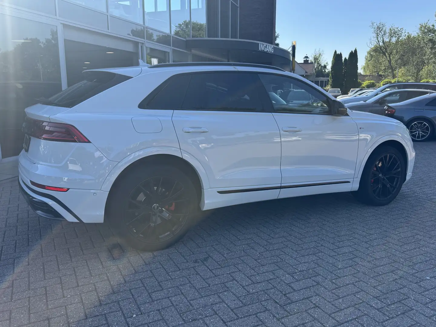 Audi Q8 55 TFSI quattro Pro Line Plus / Trekhaak / Panoram Wit - 2