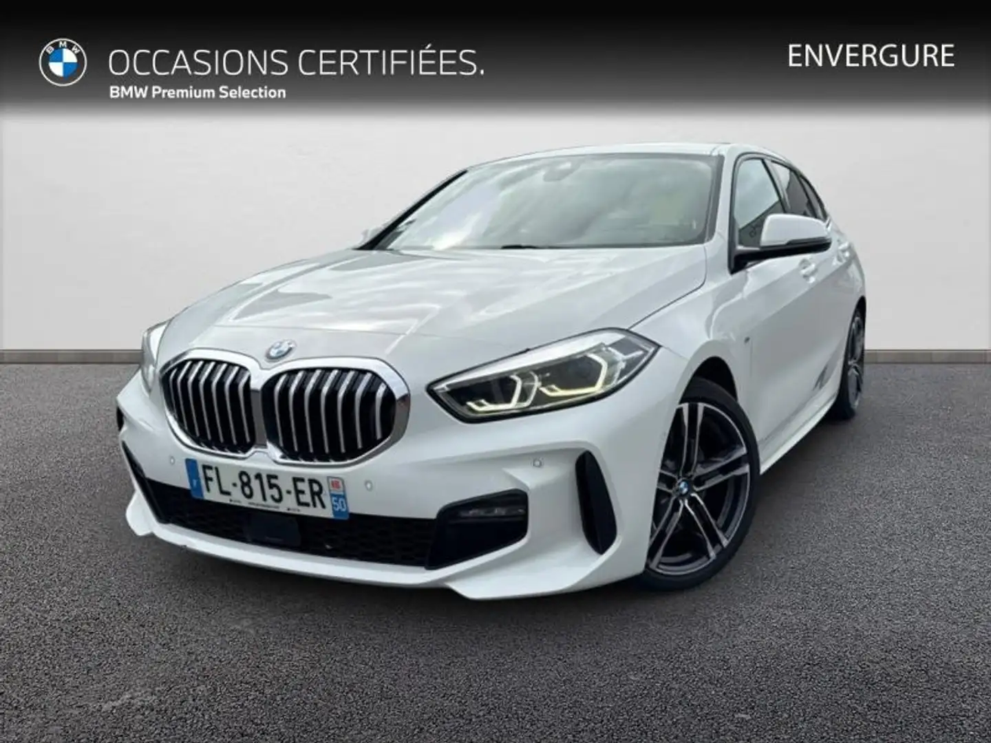BMW 118 118dA 150ch M Sport Blanc - 1