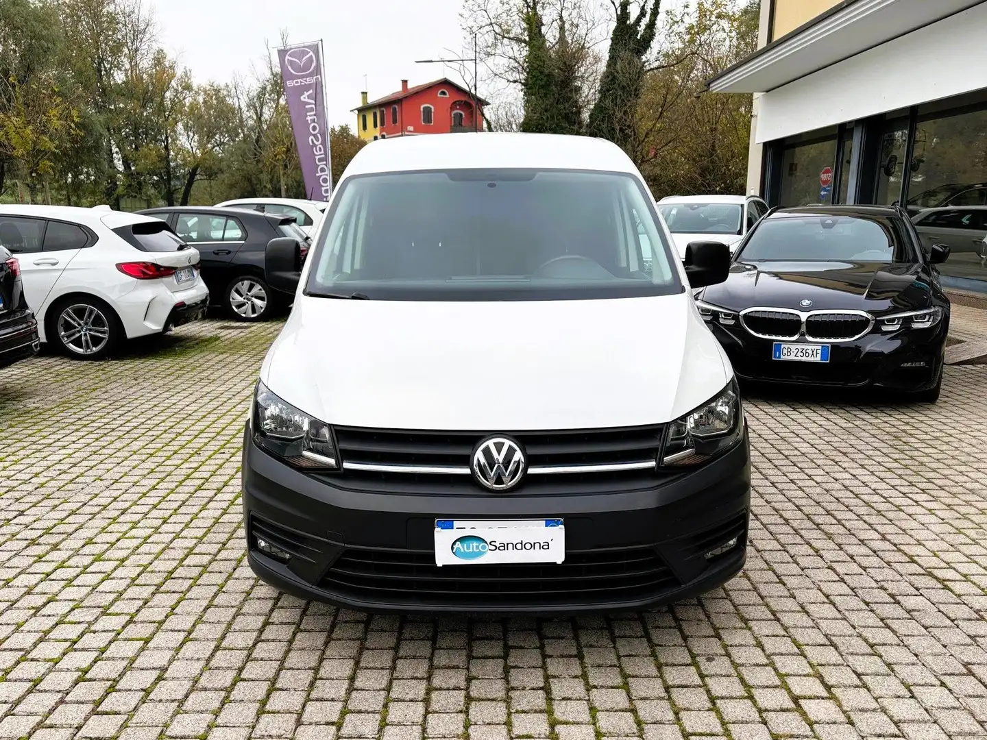 Volkswagen Caddy 2.0 tdi 102cv van EURO 6 Blanc - 2