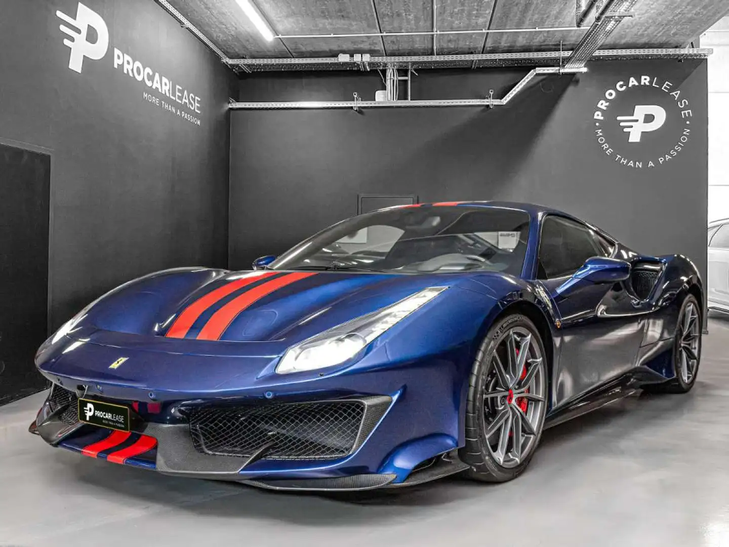 Ferrari 488 Pista PISTA MADE FOR DANY BOON 1 OF 1 Blauw - 1
