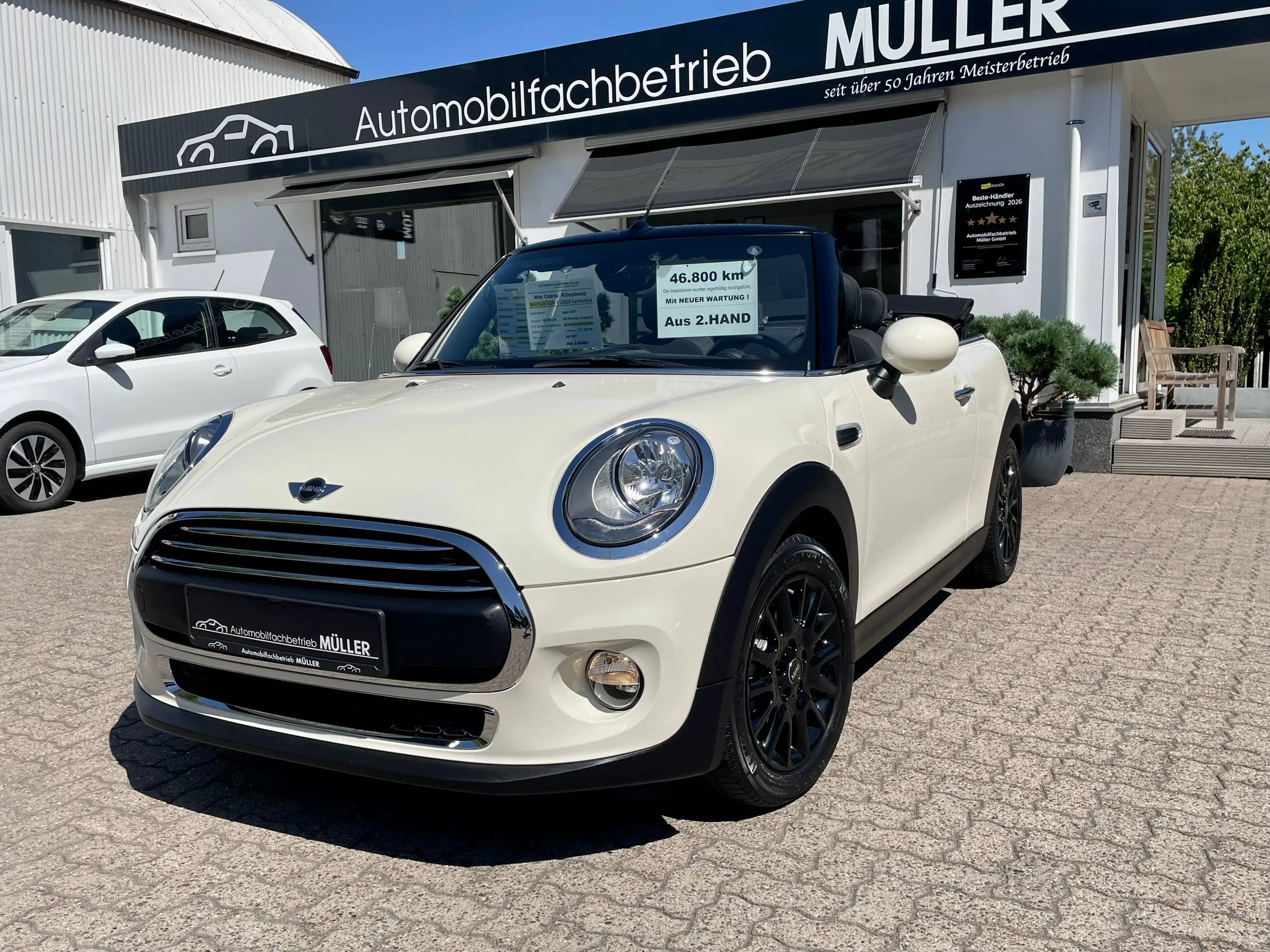 MINI One Cabrio MINI CABRIO Klimaautomatik!+NAVIGATION+LEDER-Sportlenkrad+LED Ambiente+Tempomat+Sitzheizung +2.HAND — photo 8