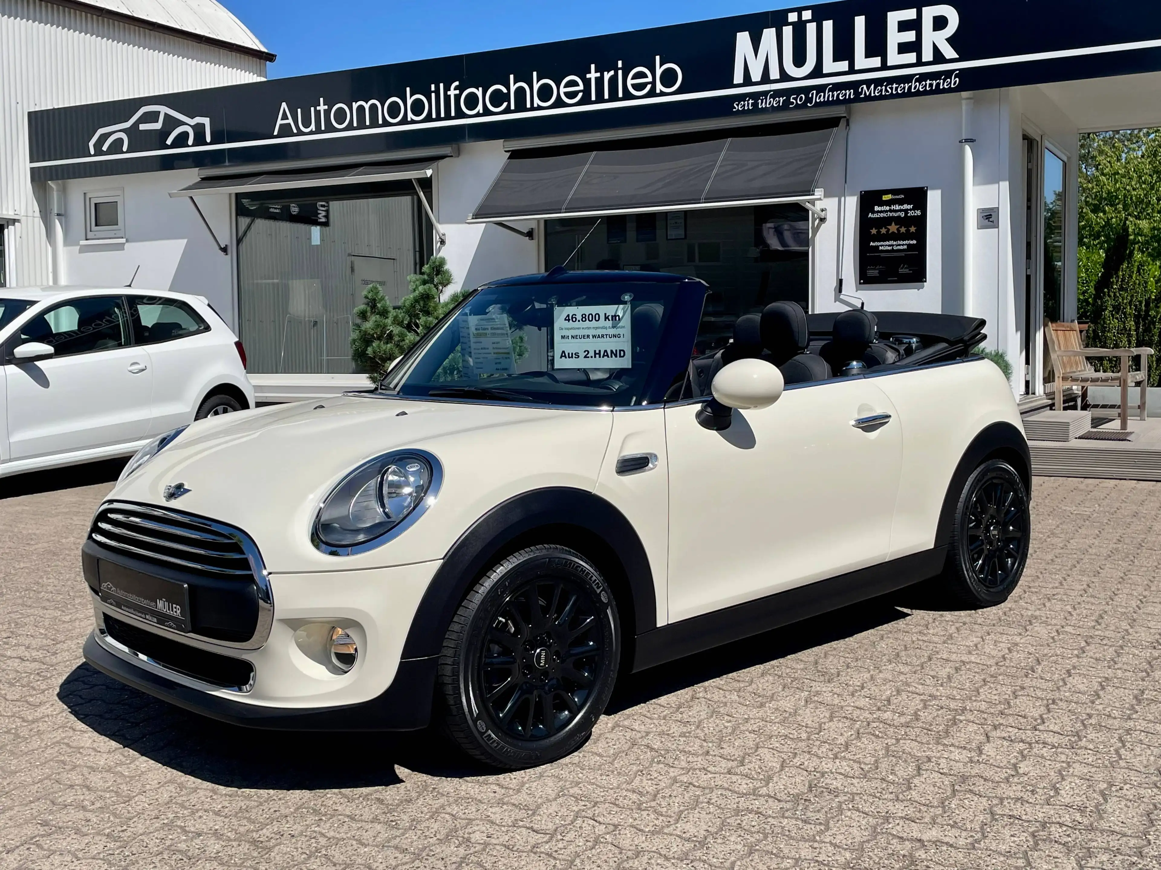 MINI One Cabrio MINI CABRIO Klimaautomatik!+NAVIGATION+LEDER-Sportlenkrad+LED Ambiente+Tempomat+Sitzheizung +2.HAND — photo 10