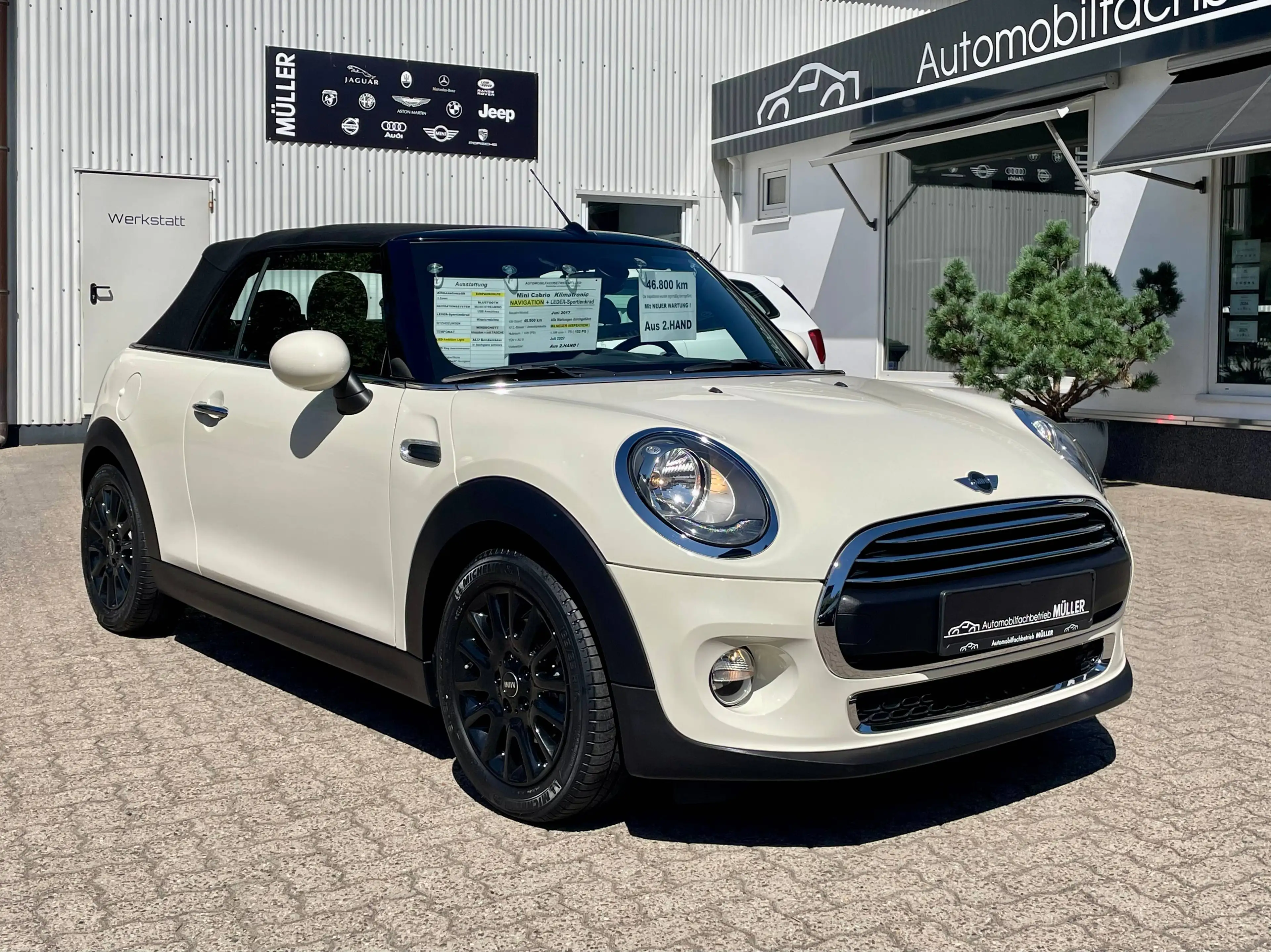 MINI One Cabrio MINI CABRIO Klimaautomatik!+NAVIGATION+LEDER-Sportlenkrad+LED Ambiente+Tempomat+Sitzheizung +2.HAND — photo 7