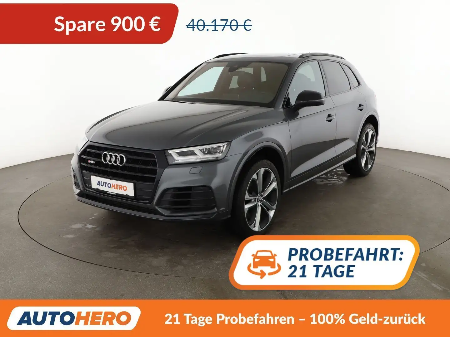 Audi SQ5 3.0 TDI quattro Aut.*NAVI*LED*TEMPO*CAM* Grau - 1