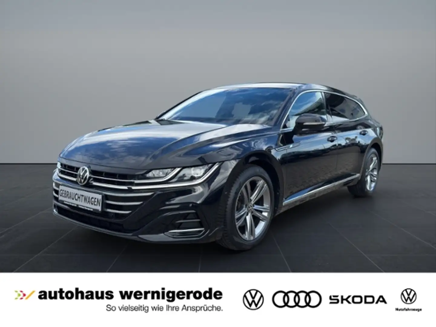 Volkswagen Arteon Shooting Brake 2.0TSI R-Line Matrix/HUD/Kamera/Ap Schwarz - 1