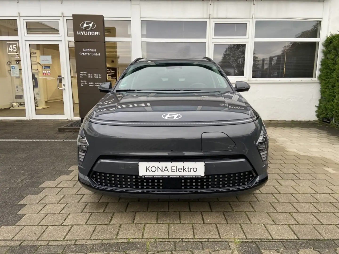 Hyundai KONA (SX2) 65,4kWh PRIME Sitz-Kom-P-Leder Assist-P2 Bos Grau - 2