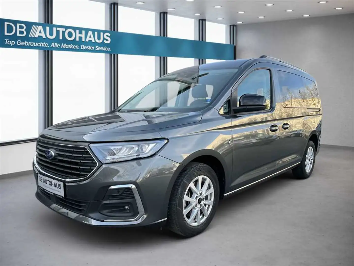 Ford Grand Tourneo Titanium 2.0 EcoBlue Gris - 1