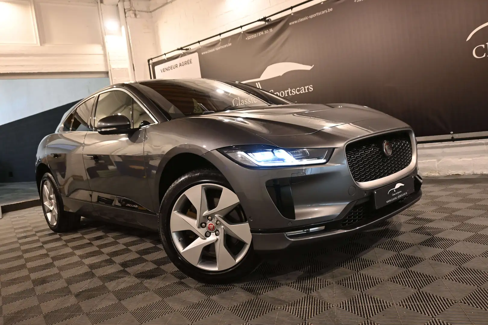 Jaguar I-Pace 90 kWh EV400 SE /CAMERA /CUIR /CARPLAY /GPS NAVI Gris - 2