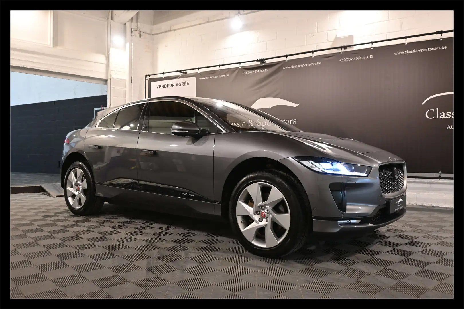 Jaguar I-Pace 90 kWh EV400 SE /CAMERA /CUIR /CARPLAY /GPS NAVI Gris - 1