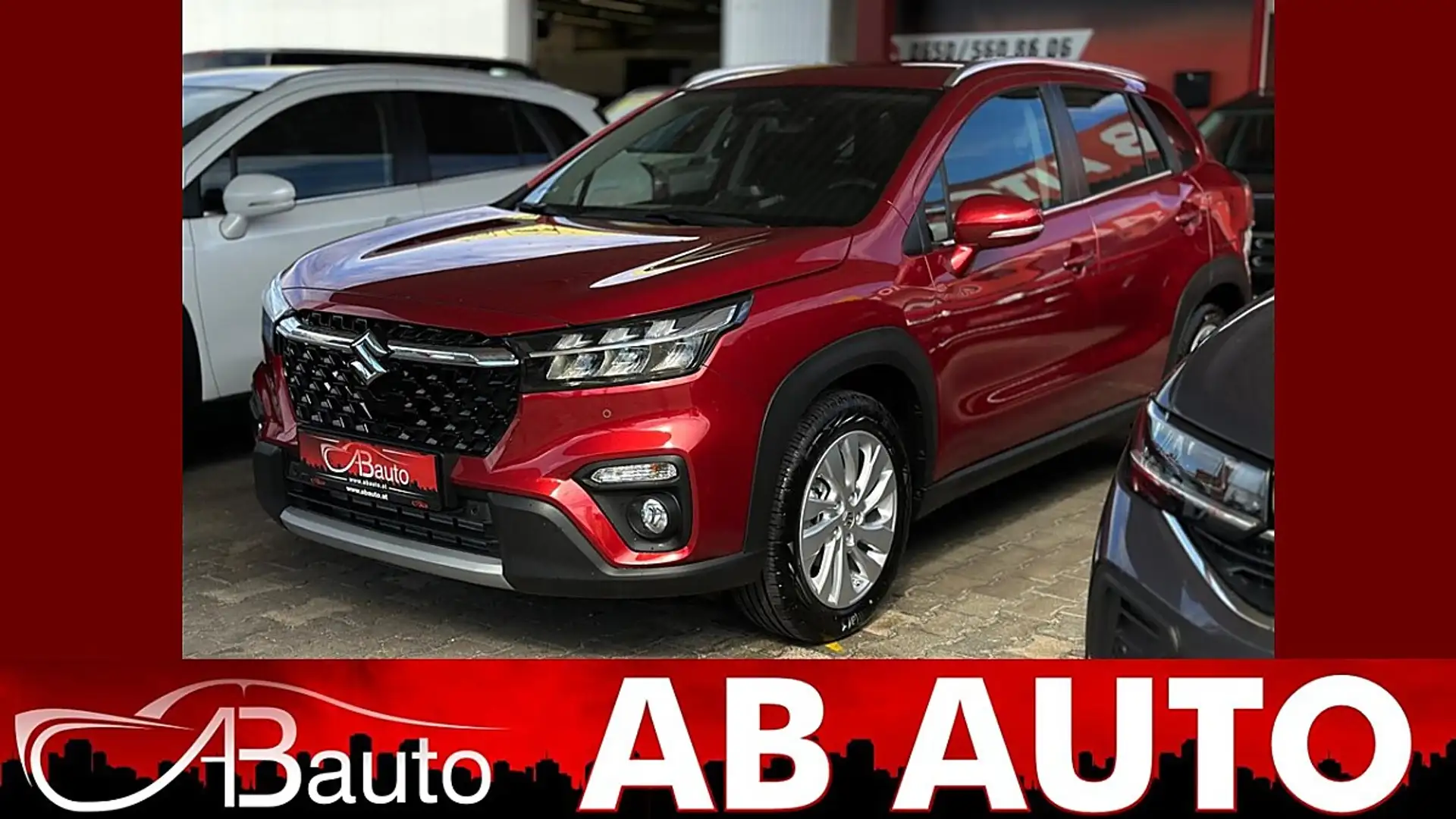 Suzuki S-Cross 1,4 Hybrid ALLGRIP shine Aut. TAGESZULASSUNG Rot - 1