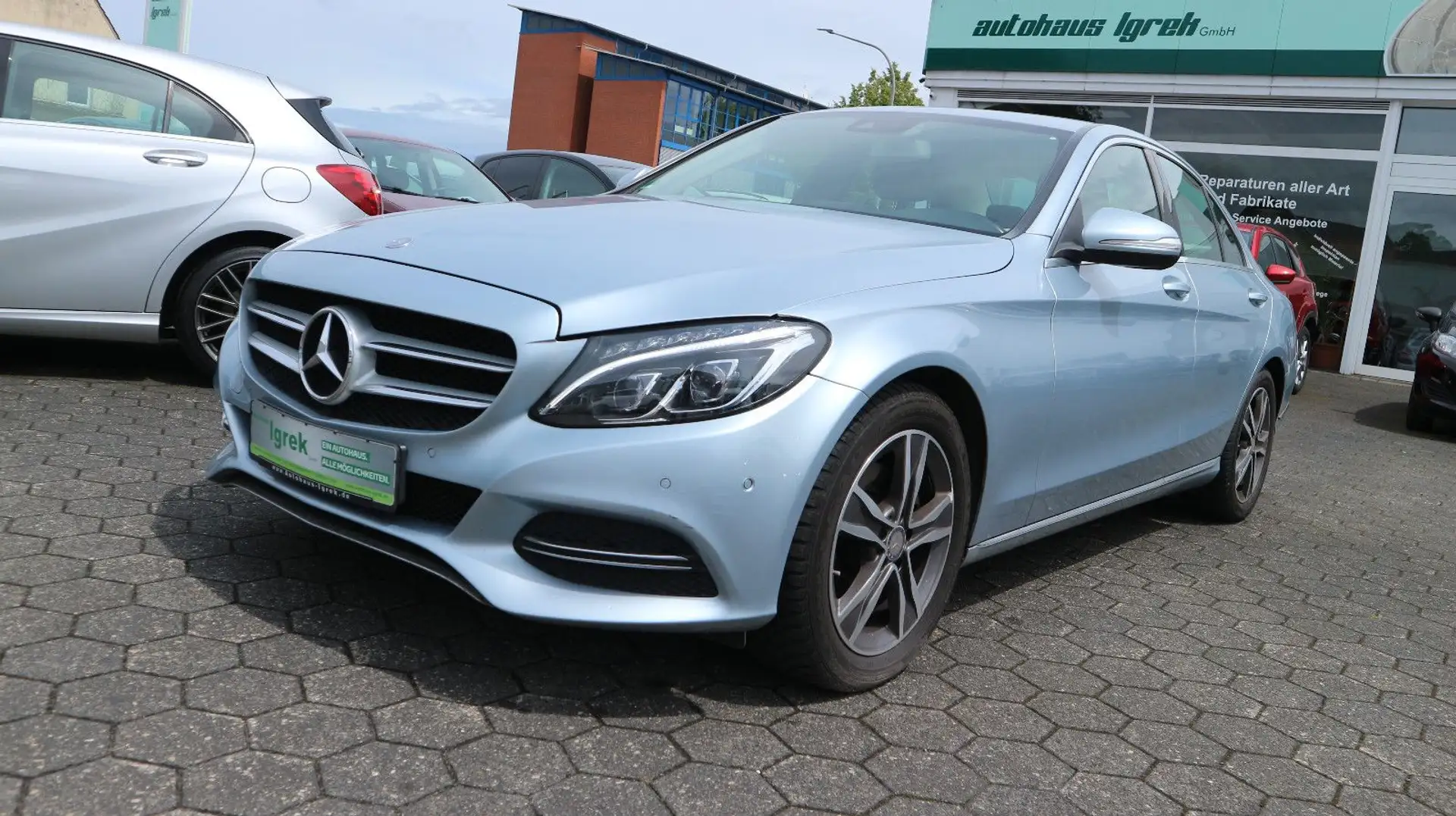 Mercedes-Benz C 220 BlueTec / d Avantgarde Argent - 1
