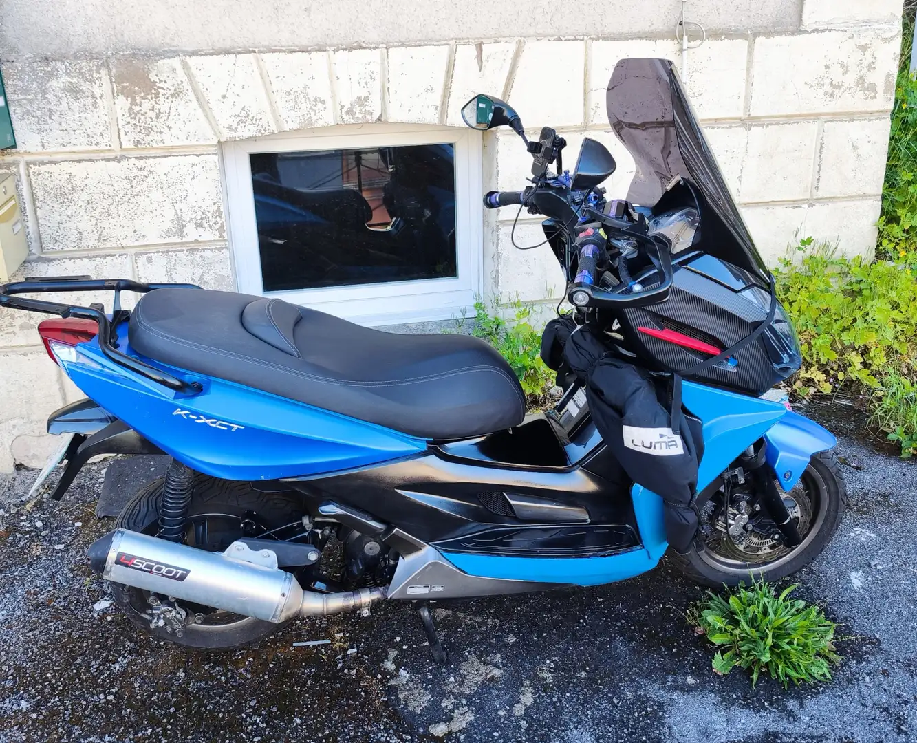 Kymco K-XCT 125 sport 4scoot Blauw - 2