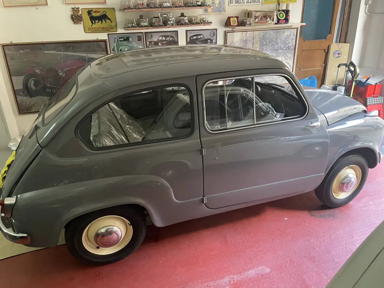 Fiat 600 Prima Serie Vetri Scorrevoli, foto 2