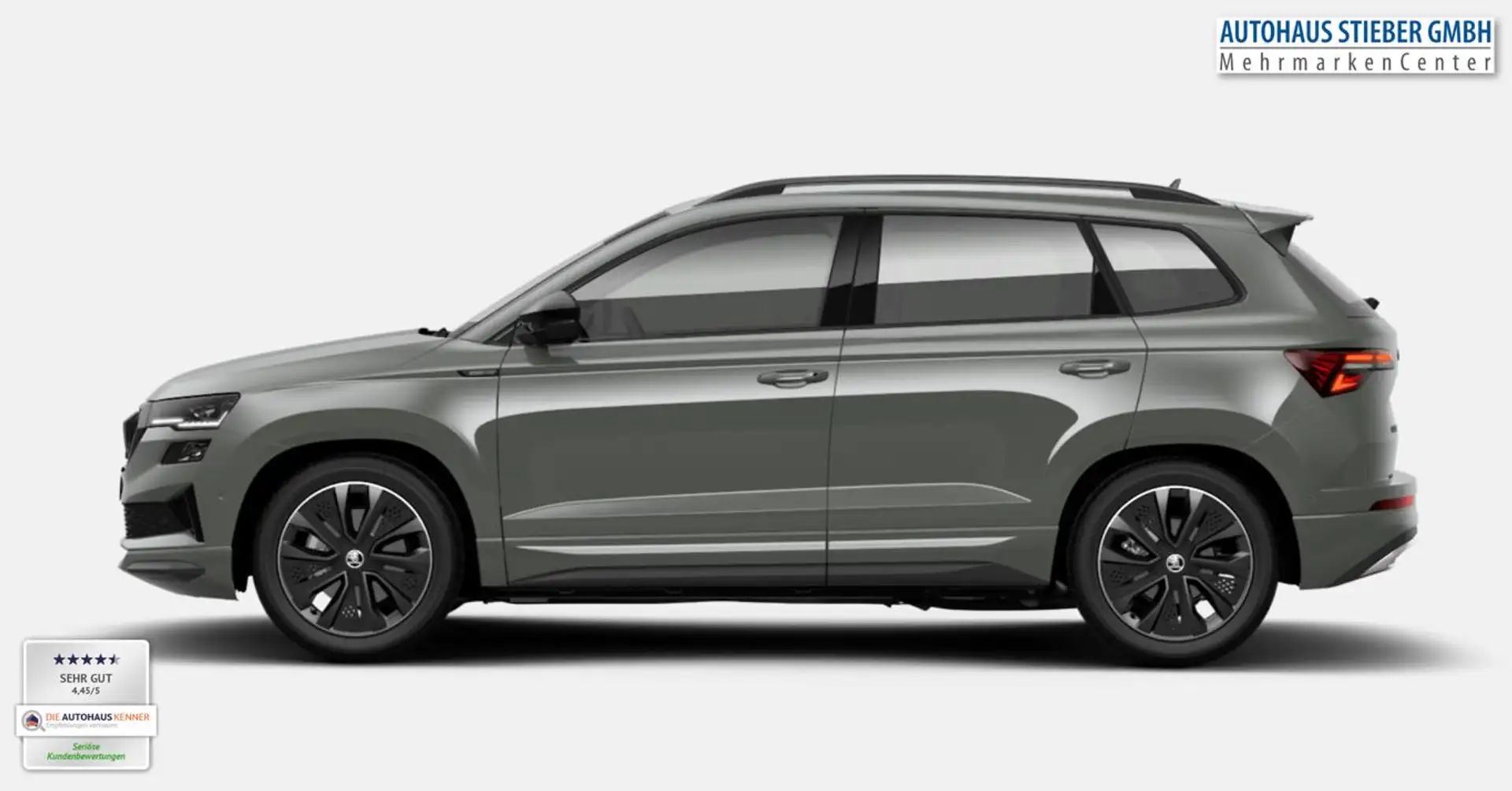 Skoda Karoq Sportline TSI DSG Sportl Pano Matrix Nav 360° C... Šedá - 2