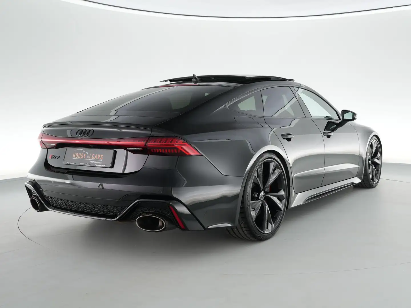 Audi RS7 Sportback 4.0 TFSI quattro |dealer onderhouden|Akr Zwart - 2