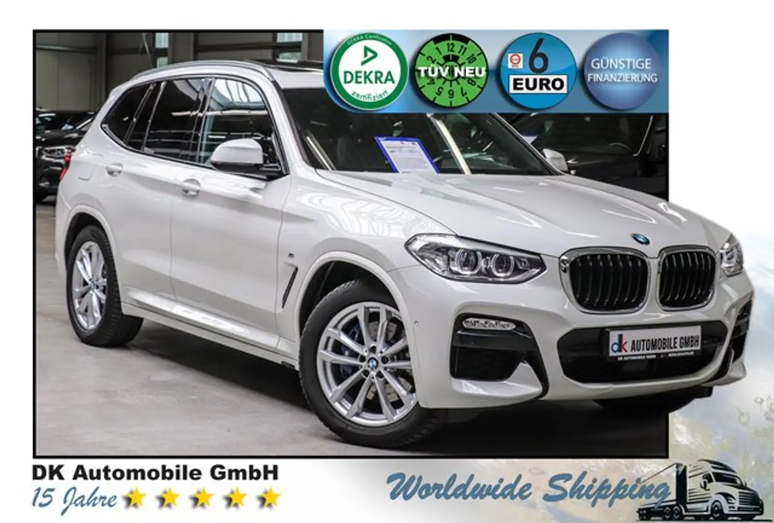 BMW X3 xDrive 30d Sport-Aut///M SPORT/KAMERA/PANORAMA/ Blanc - 1