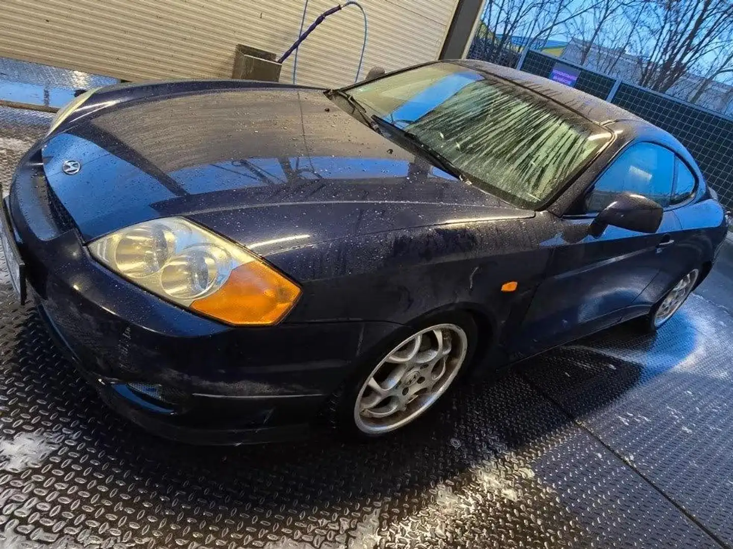 Hyundai Coupe Coupe 2.7 V6 Automatik GLS Bleu - 2